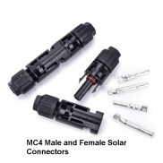 MC4 Male and Female Pair Solar Connector