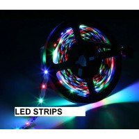 LED Strips R, G & B 3528 chips