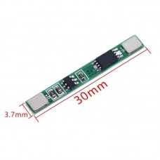 1S 3.7V 3A li-ion BMS PCM battery protection board for 18650 lithium ion li battery
