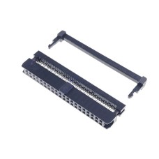 40 Pin Female Header IDC Socket Connector 2.54MM pitch for 1.27MM Ribbon Cable