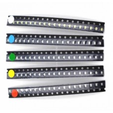 SMD 0805 LED Red/Green/Blue/Yellow/White (Pack of 20)