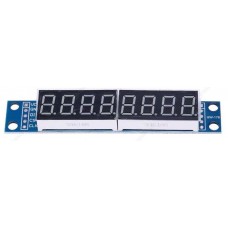 MAX7219 8 Digit 7-Segment LED Display For Arduino 3.3V 5V Microcontroller with Serial Driver