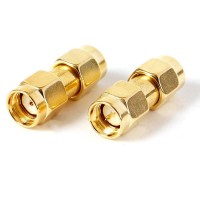 SMA-Male to RP-SMA-Male Straight RF Coaxial Adapter 50Ω