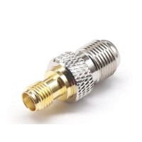 SMA FeMale to F-Type FeMale Straight RF Coaxial Adapter 50Ω
