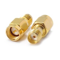 SMA-Male to SMA-FeMale Straight RF Coaxial Adapter 50Ω