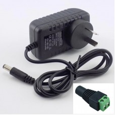 Power Supply Adapter AC 220V To DC 12V , 3A + DC Breakout plug