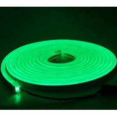 Led Neon Strip Light DC 12V 60LEDs/Meter Flexible Waterproof Tube for Decoration (Green)
